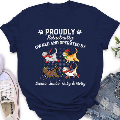 Proudly Operated By - Personalized Custom Women's T-shirt