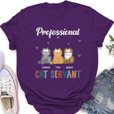 My Professional Pet Servant - Personalized Custom Women's T-shirt