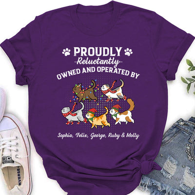 Proudly Operated By - Personalized Custom Women's T-shirt