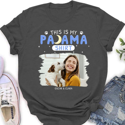 This Is Pajama Photo - Personalized Custom Women's T-shirt