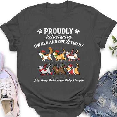 Proudly Operated By - Personalized Custom Women's T-shirt