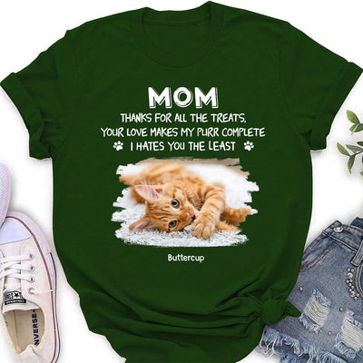 Makes Purr Complete - Personalized Custom Women's T-shirt