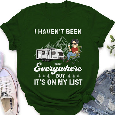 On My List - Personalized Custom Women's T-shirt