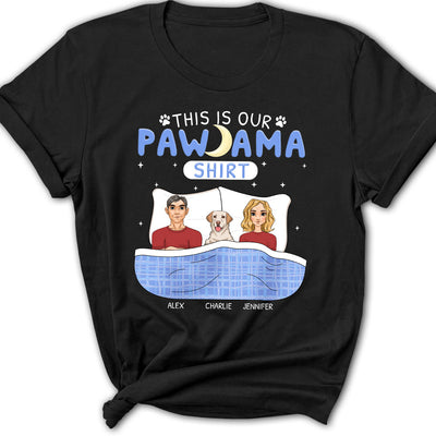 Pawjama Couple - Personalized Custom Women's T-shirt