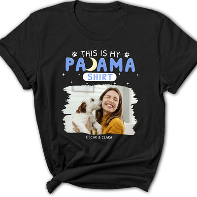 This Is Pajama Photo - Personalized Custom Women's T-shirt