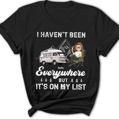 On My List - Personalized Custom Women's T-shirt