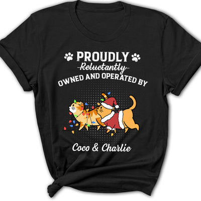 Proudly Operated By - Personalized Custom Women's T-shirt