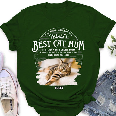 I Would Cat Ver - Personalized Custom Women's T-shirt