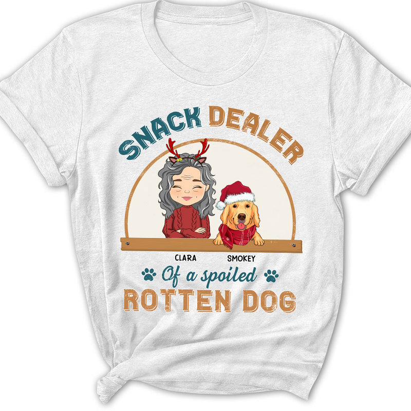 Snack Dealer Of Dog  - Personalized Custom Women&