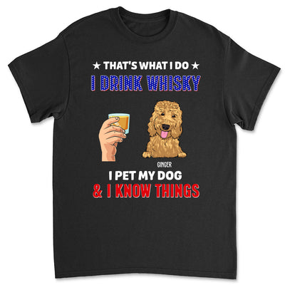 Pet And Drink - Personalized Custom Unisex T-shirt