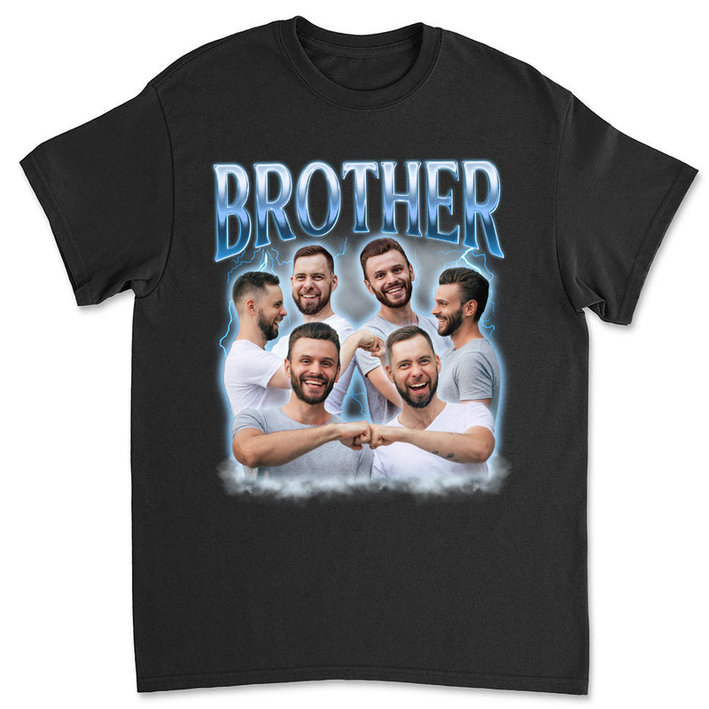 Custom Photo Brothers - Family Personalized Custom Unisex T-shirt