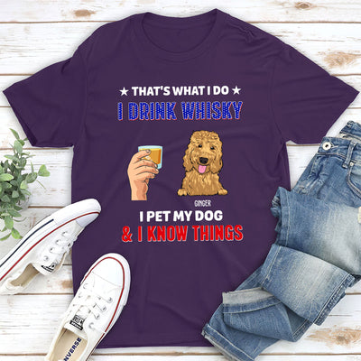 Pet And Drink - Personalized Custom Unisex T-shirt