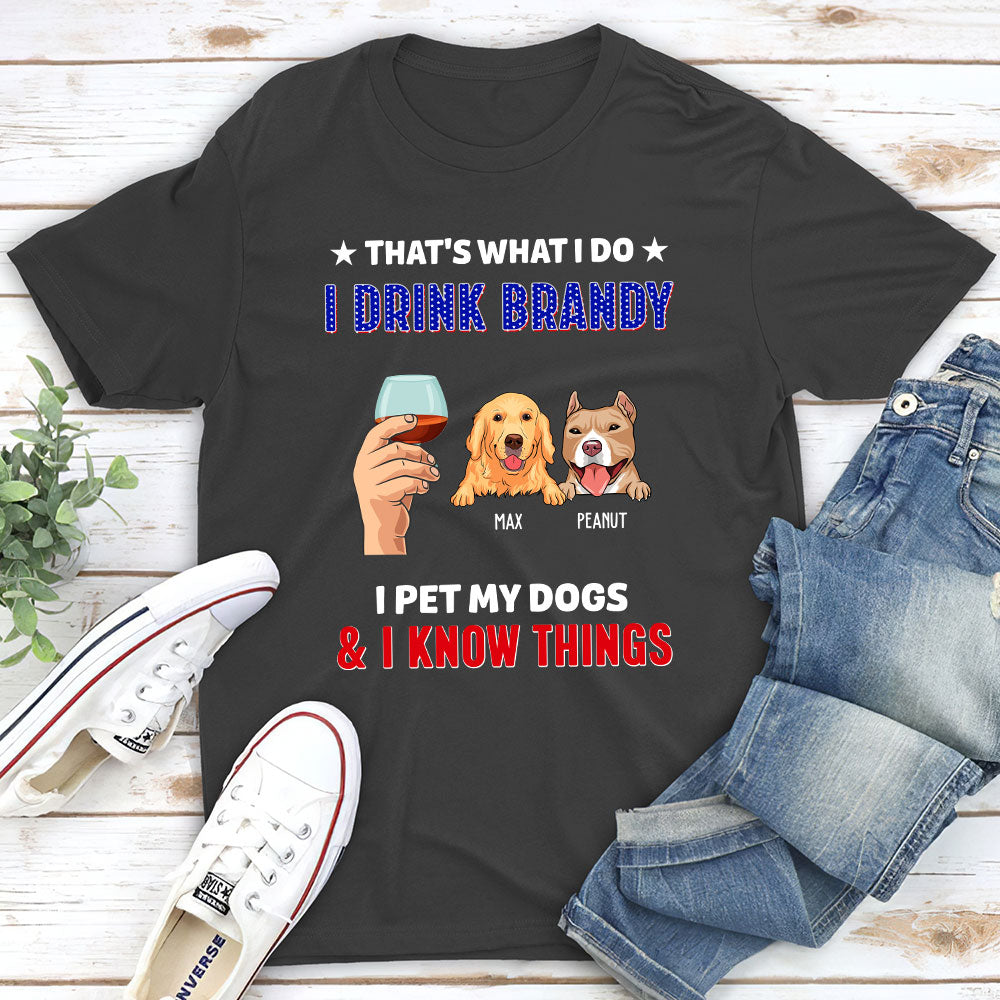 Pet And Drink - Personalized Custom Unisex T-shirt