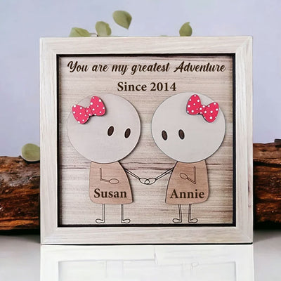 Forever & Always - Personalized Custom Wooden Sign