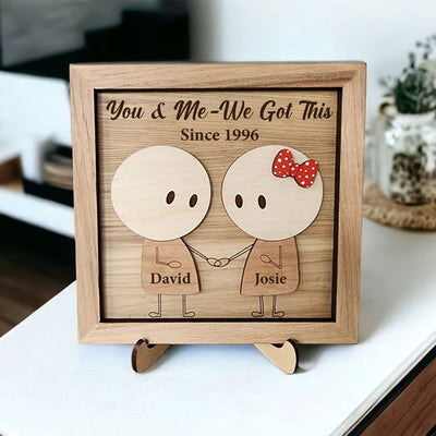 Forever & Always - Personalized Custom Wooden Sign