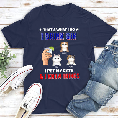 Pet And Drink - Personalized Custom Unisex T-shirt