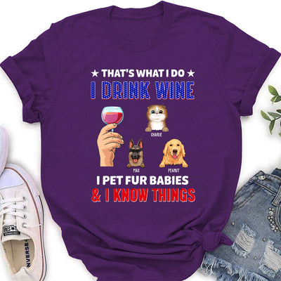 Pet And Drink - Personalized Custom Women's T-shirt