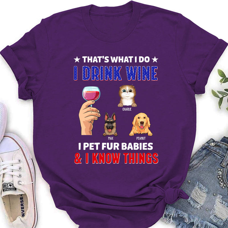 Pet And Drink - Personalized Custom Women&