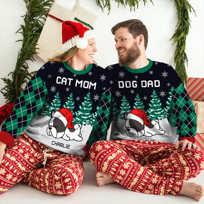 In The Christmas Night - Personalized Custom All-Over-Print Sweatshirt