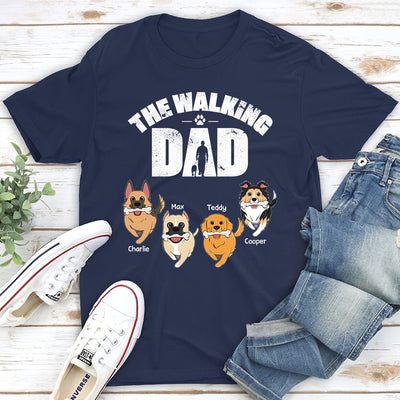 The Walking Dog - Personalized Custom Unisex T-shirt