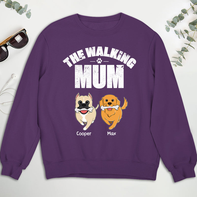 The Walking Dog - Personalized Custom Sweatshirt