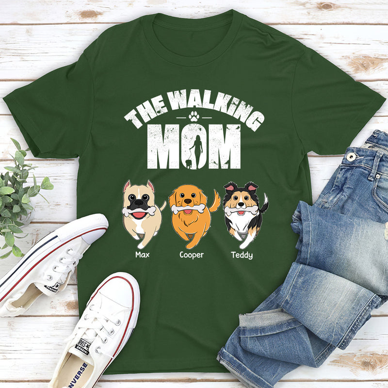 The Walking Dog - Personalized Custom Unisex T-shirt