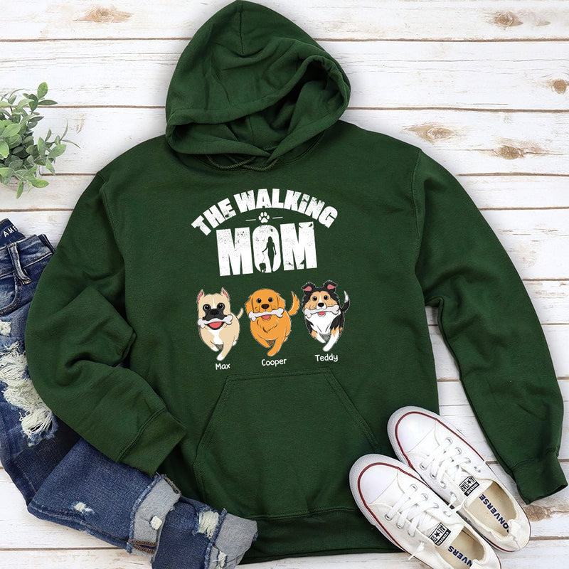 The Walking Dog - Personalized Custom Hoodie