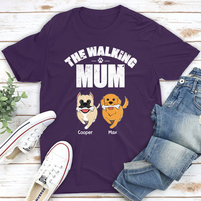 The Walking Dog - Personalized Custom Unisex T-shirt