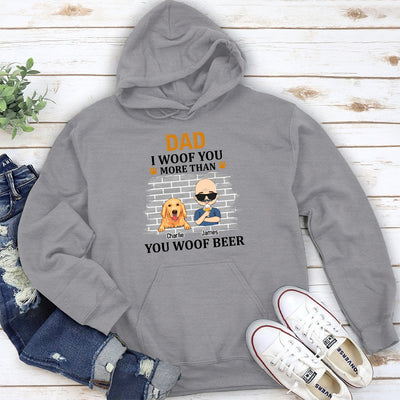 More Than You Woof - Personalized Custom Hoodie