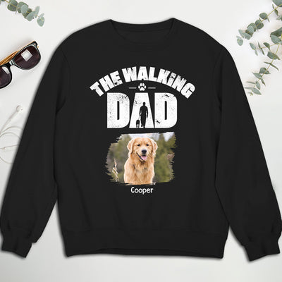 The Walking Dog - Personalized Custom Sweatshirt