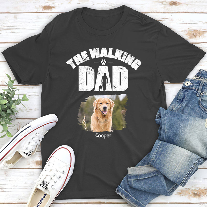 The Walking Dog - Personalized Custom Unisex T-shirt