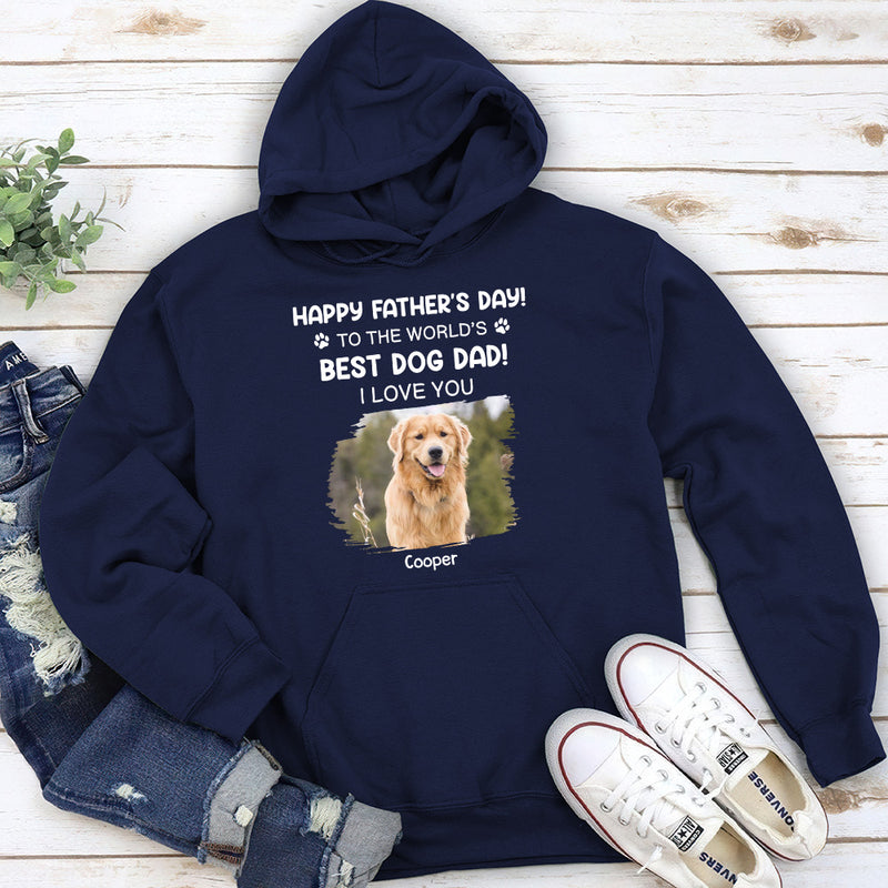 Best Dog Dad - Personalized Custom Hoodie