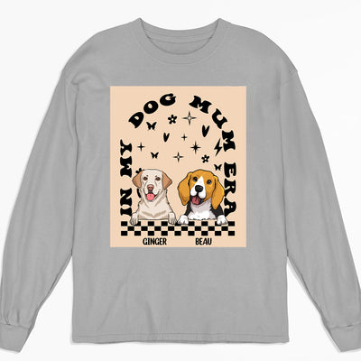 In My Dog Era - Personalized Custom Long Sleeve T-shirt