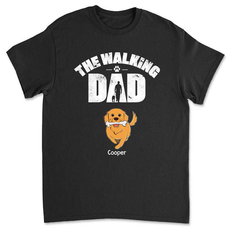 The Walking Dog - Personalized Custom Unisex T-shirt