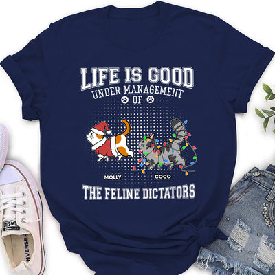 Under Management - Personalized Custom Women's T-shirt