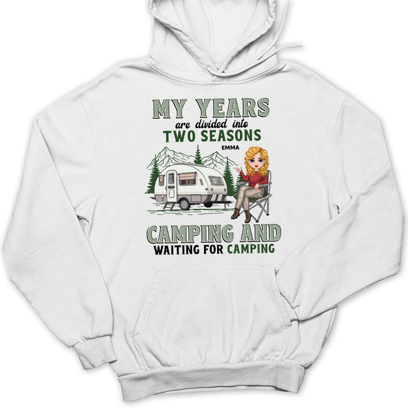 Years Of Camping - Personalized Custom Hoodie