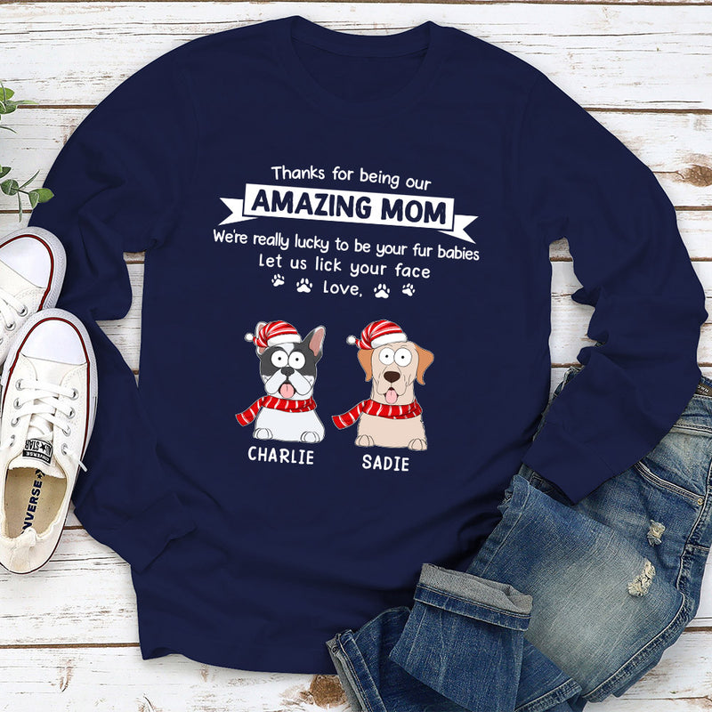 Lucky Fur Baby - Personalized Custom Long Sleeve T-shirt