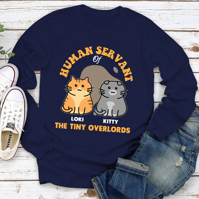 Servant Of Cute Overlords - Personalized Custom Long Sleeve T-shirt