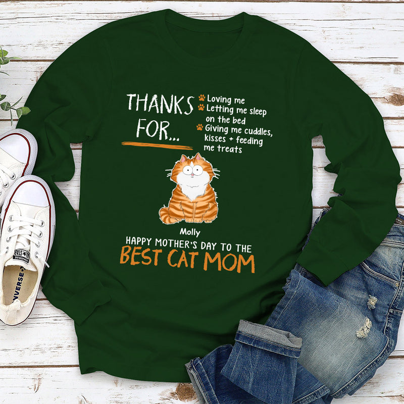 Mothers Day Pet - Personalized Custom Long Sleeve T-shirt