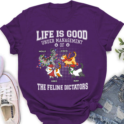 Under Management - Personalized Custom Women's T-shirt