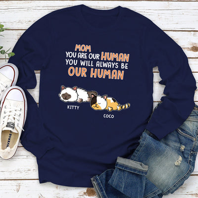 Be My Human 2 - Personalized Custom Long Sleeve T-shirt