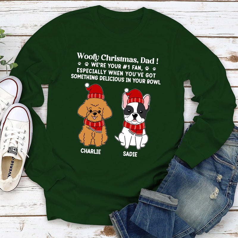 Top Fan Of Mom - Personalized Custom Long Sleeve T-shirt