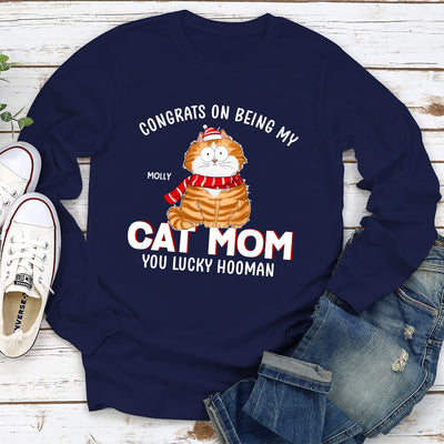 Congrats Hooman - Personalized Custom Long Sleeve T-shirt