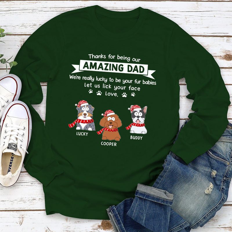 Lucky Fur Baby - Personalized Custom Long Sleeve T-shirt