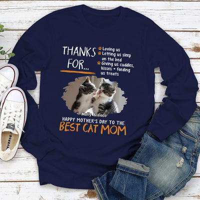 Mothers Day Pet - Personalized Custom Long Sleeve T-shirt