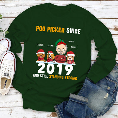 Poo Picker - Personalized Custom Long Sleeve T-shirt