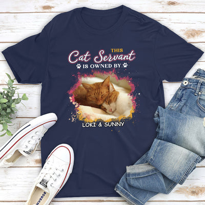 This Cat Servant - Personalized Custom Unisex T-shirt