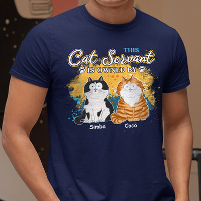 This Cat Servant - Personalized Custom Unisex T-shirt