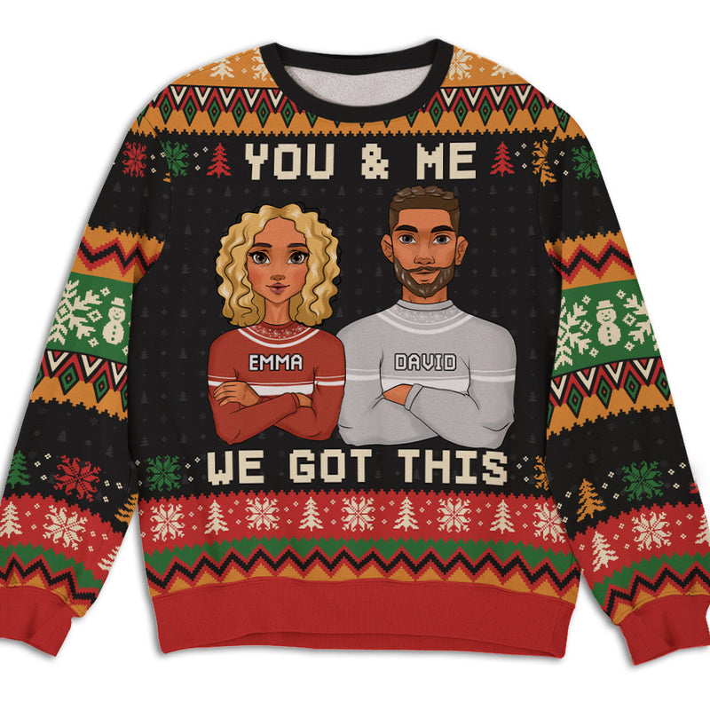 We Got This - Personalized Custom All-Over-Print Sweatshirt