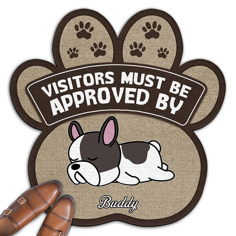 Must Be Approved - Personalized Custom Doormat